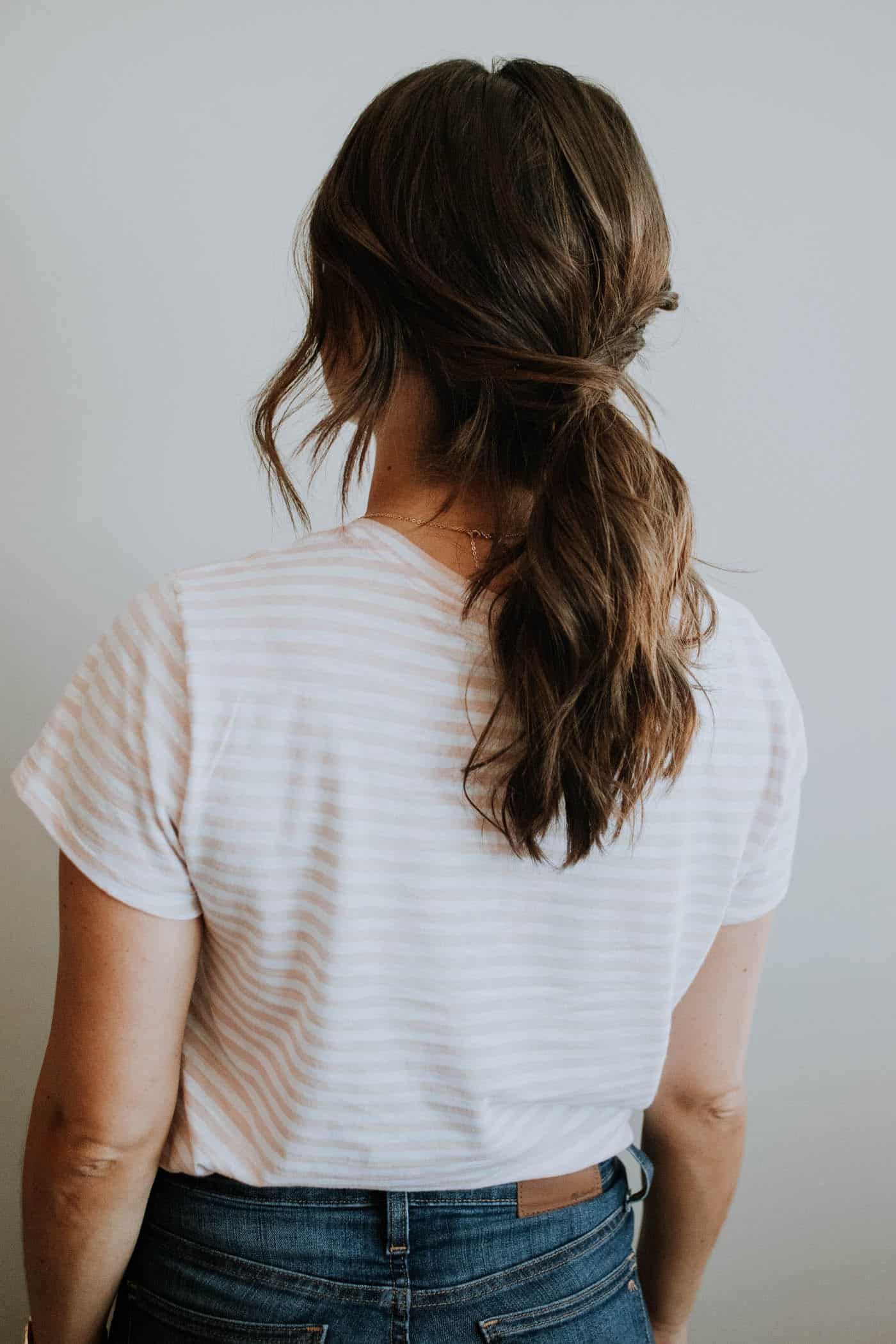 low ponytail ideas