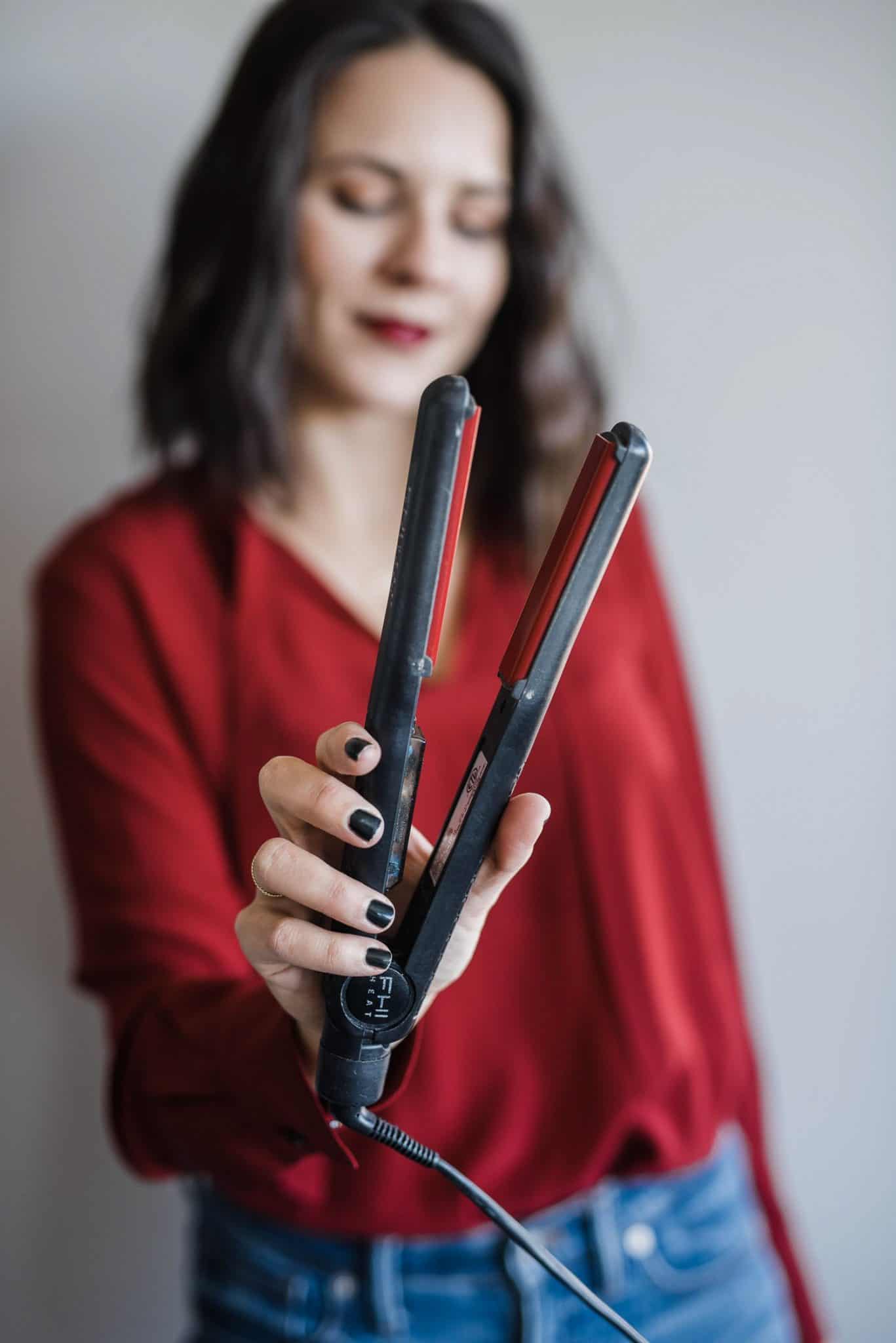 How To Make Waves In Hair With Flat Iron