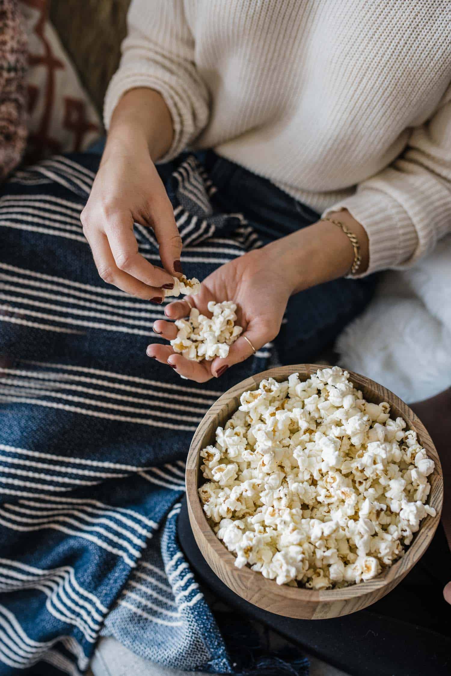 bowl of popcorn | How To Entertain For New Years Eve At Home