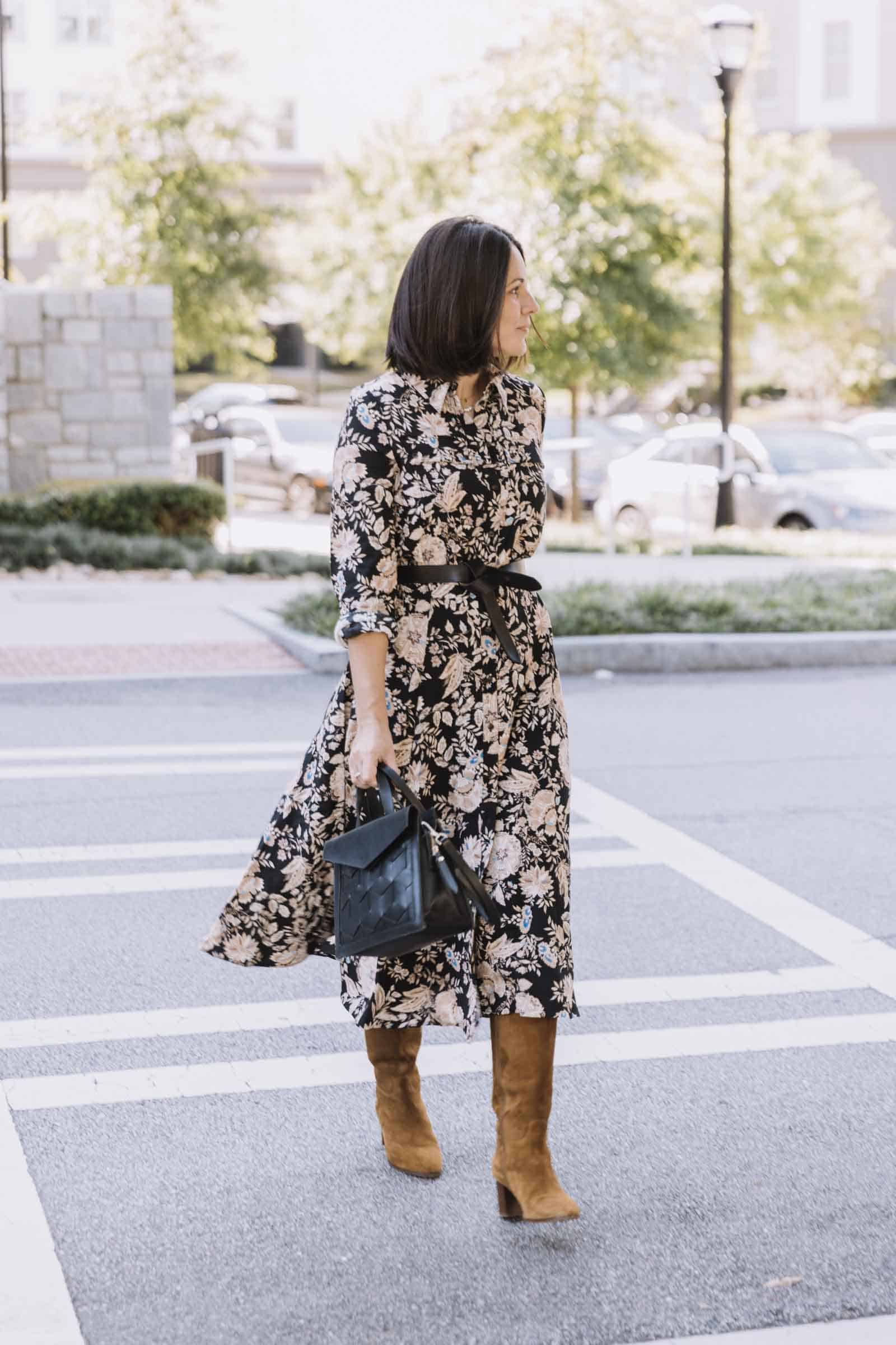 sezane midi dress
