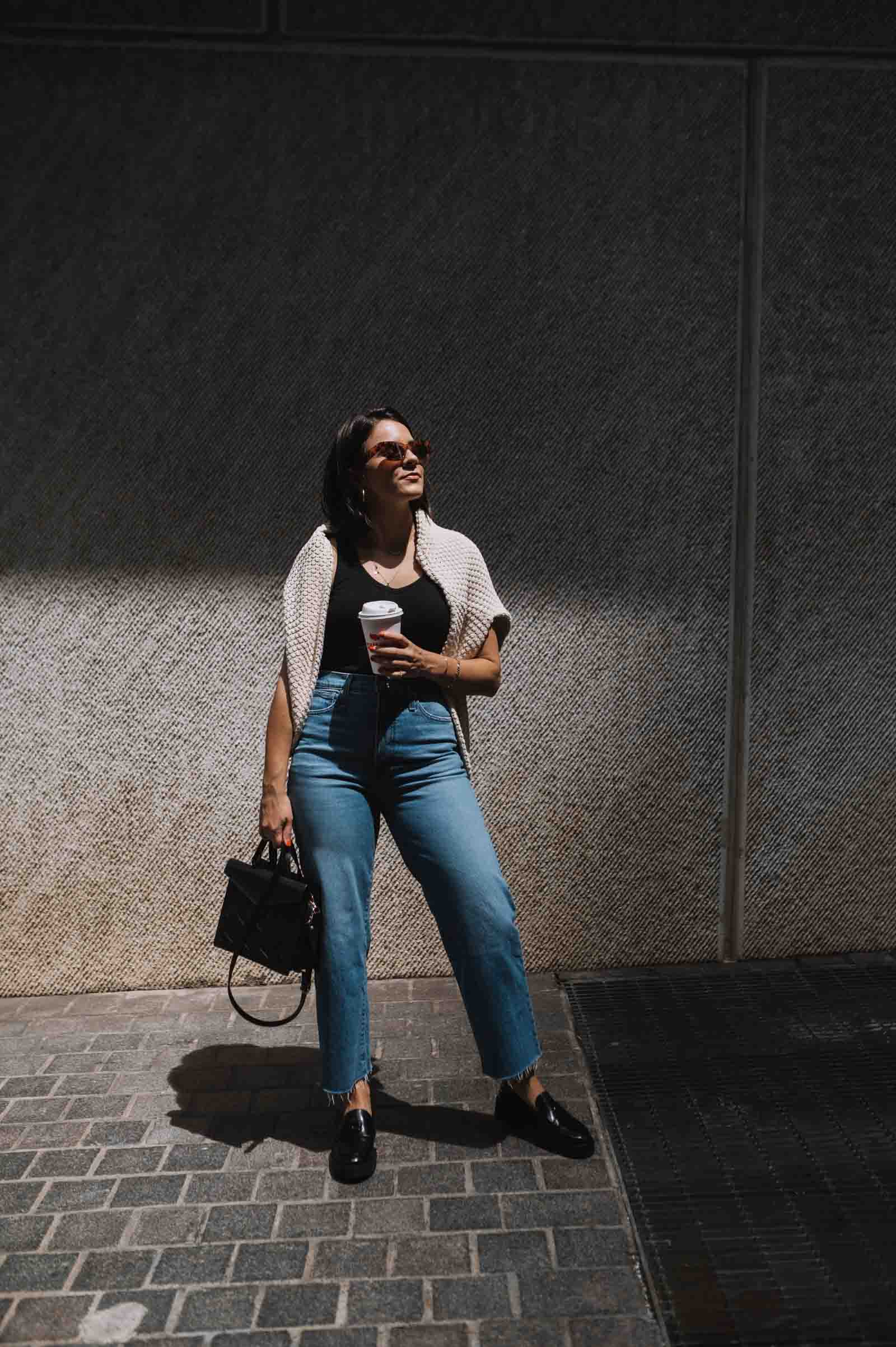 coach leah laofers for spring or fall outfits