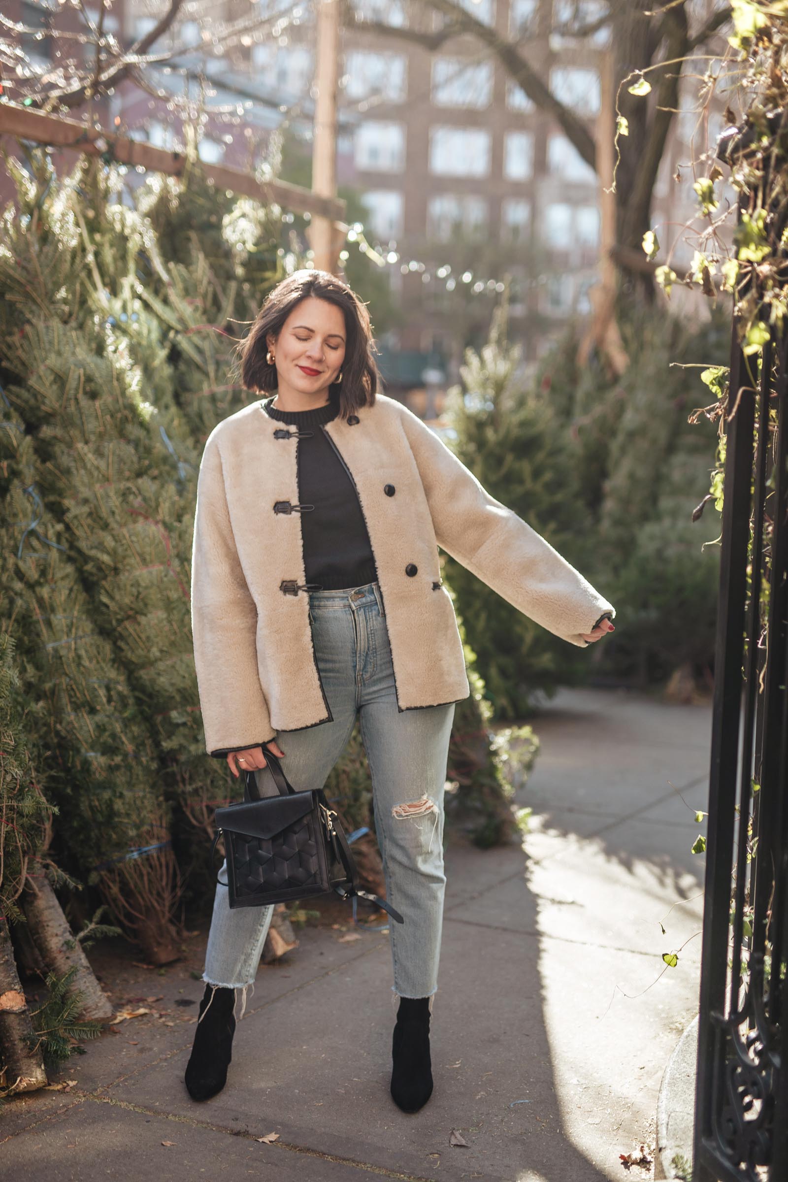 shearling jacket
